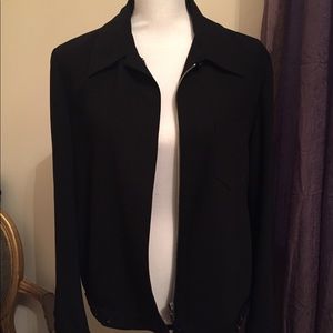 Urchin Zipper Blazer Jacket Size 14